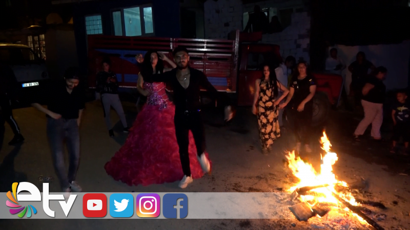 ROMANLAR KAKAVA VE HIDRELLEZİ GÖBEK ATARAK KUTLADI