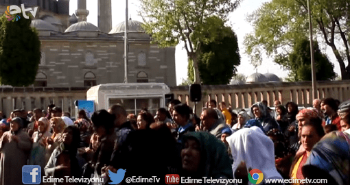 ROMANLAR UMREYE UĞURLANDI