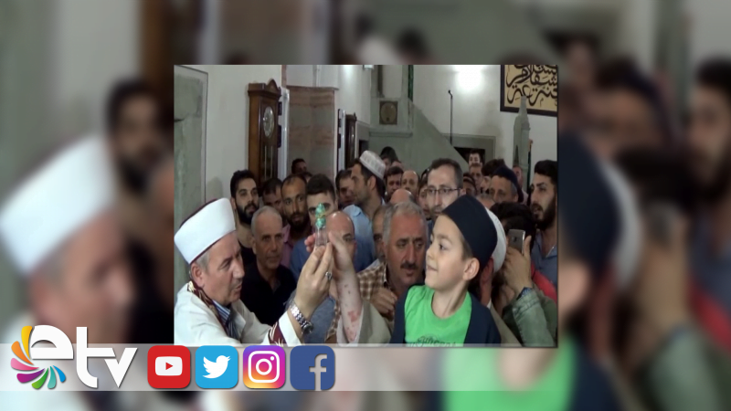 SAKAL-I ŞERİF ZİYARETE AÇILDI