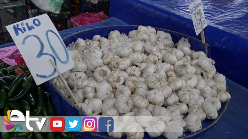 SARIMSAK FİYATI ARTMADI DÜŞTÜ