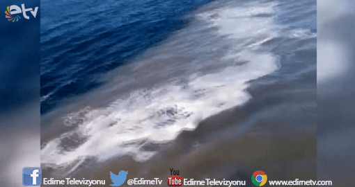 SAROS KÖRFEZİ'NDE RENK DEĞİŞİMİ