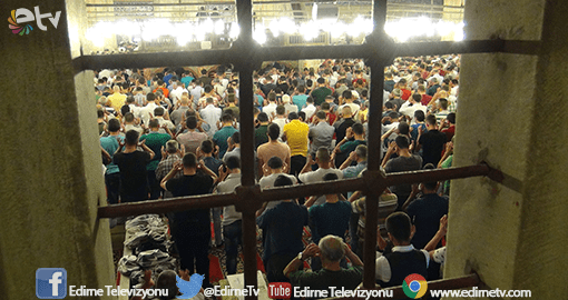 SELİMİYE CAMİ DOLDU TAŞTI