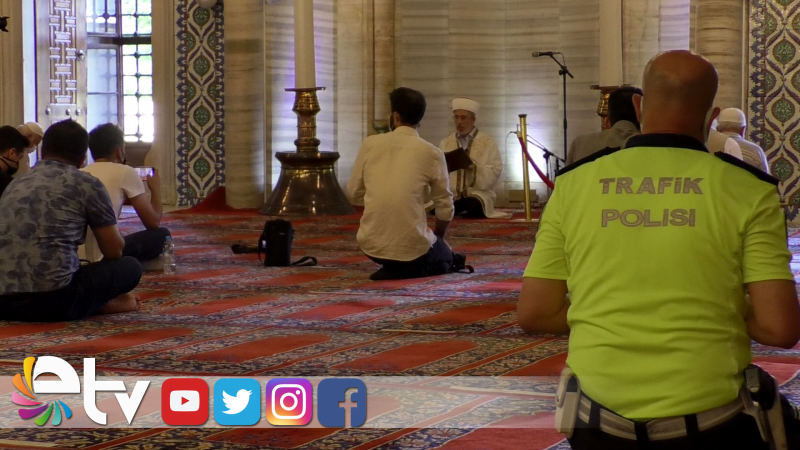 SELİMİYE CAMİİ’NDE ŞEHİTLER İÇİN MEVLİT OKUTULDU