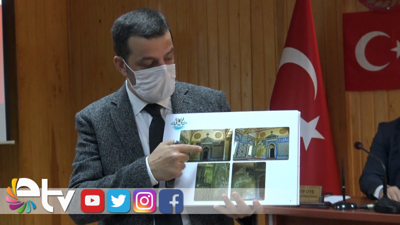 SELİMİYE CAMİİ’NİN KAÇIRILAN ÇİNİLERİ GERİ GETİRİLECEK