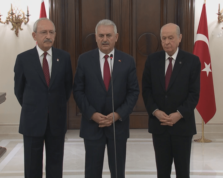 SİYASİ PARTİLERDEN ORTAK AÇIKLAMA