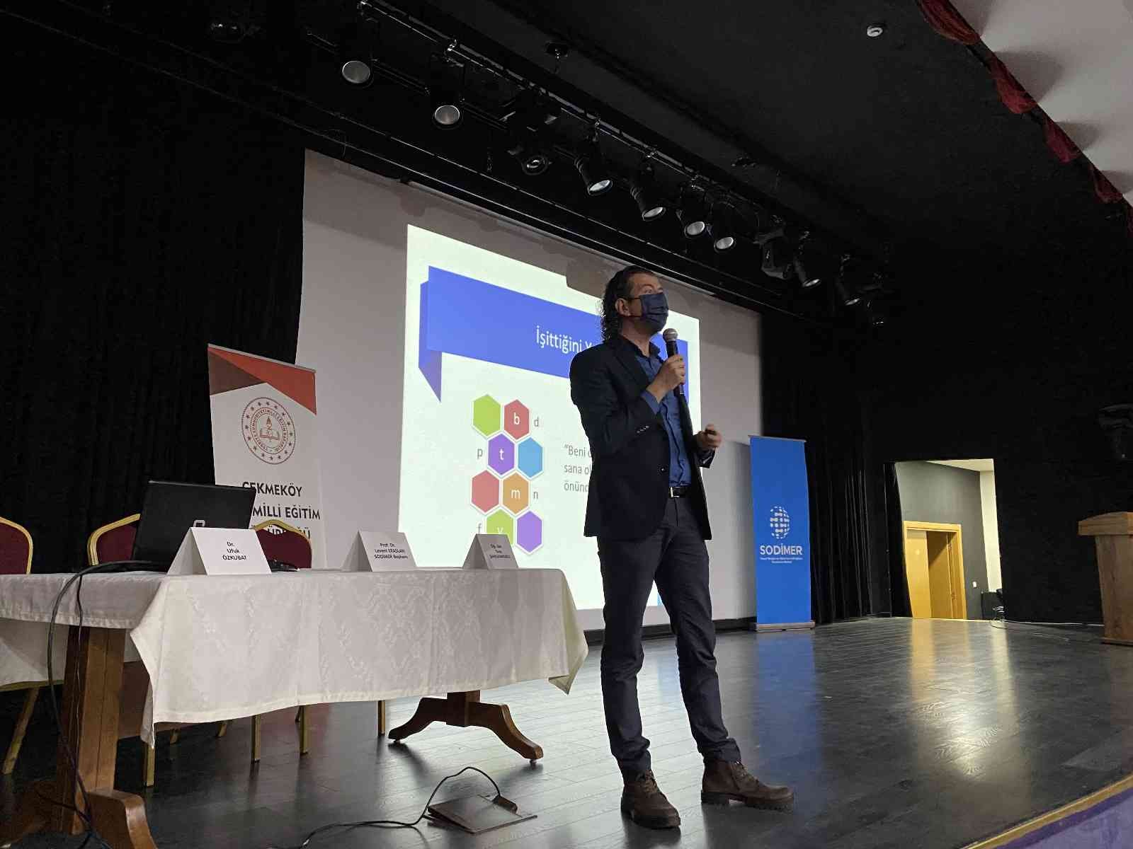 SODİMER özel eğitim programının ilkini Çekmeköy’de gerçekleştirdi Türkiye’nin çeşitli illerinde yüz yüze ve dijital ortamlarda öğretmen eğitimlerine devam eden SODİMER, "Özel Eğitim" konulu ilk öğretmen ...