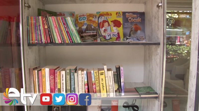 SOKAK KÜTÜPHANELERİ KURULUYOR