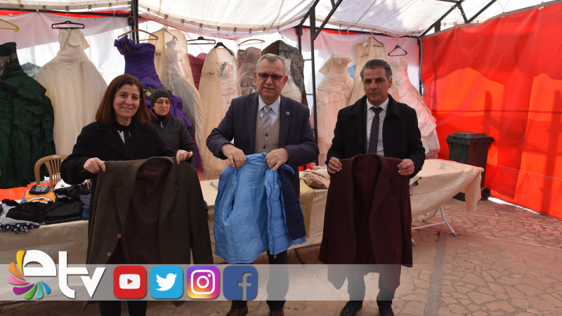 SOSYAL HİZMET ÇADIRI KURULDU