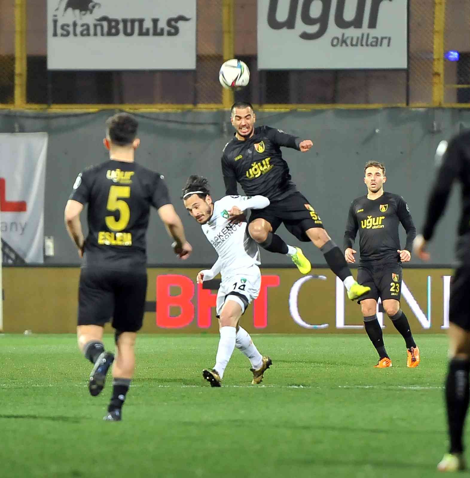 Spor Toto 1. Lig’in 27. haftasında İstanbulspor, sahasında karşılaştığı Kocaelispor ile 1-1 berabere kaldı. Maçtan dakikalar 42. dakikada ...