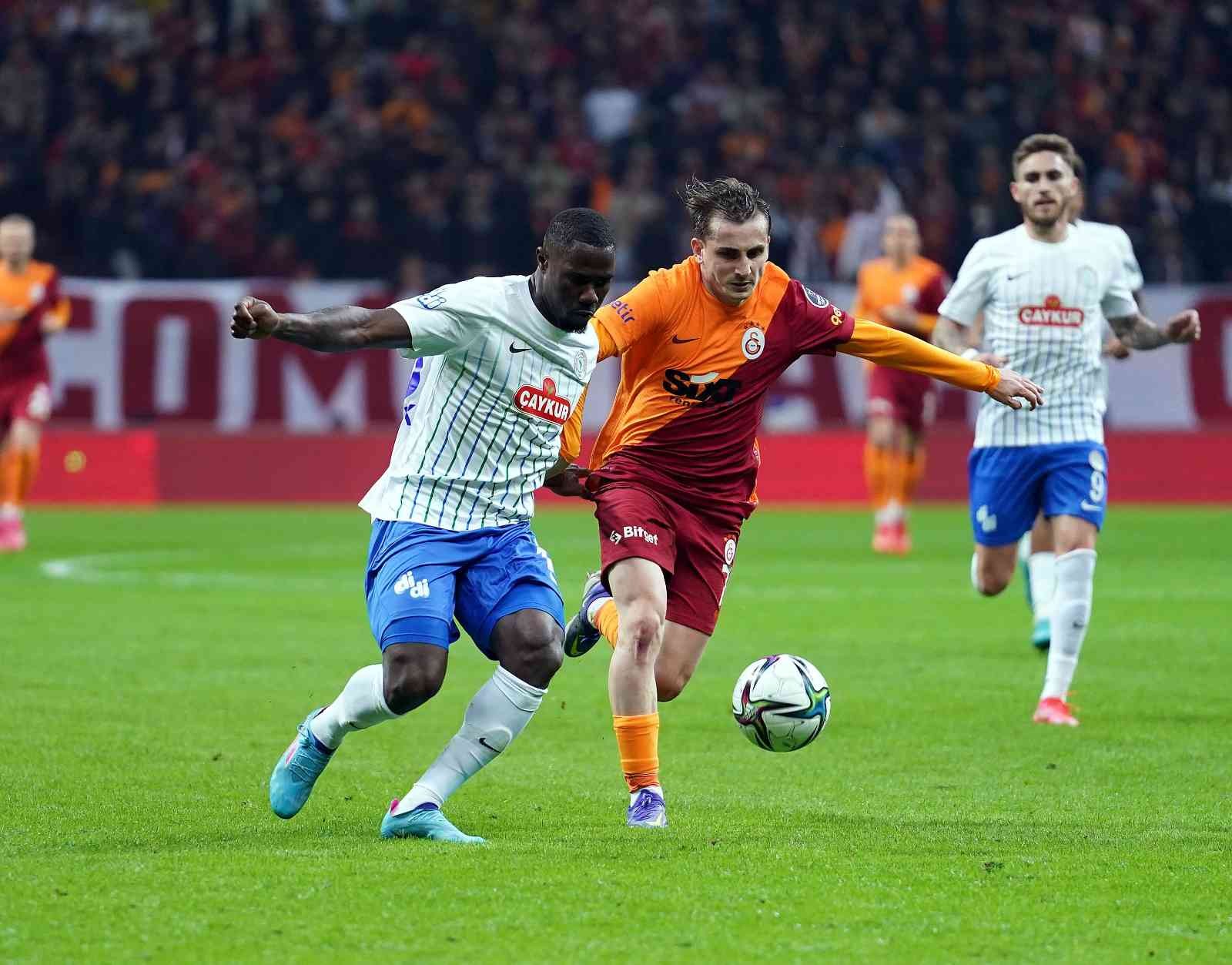 Spor Toto Süper Lig: Galatasaray: 1 - Çaykur Rizespor: 1 (İlk yarı) Spor Toto Süper Lig’in 27. haftasında Galatasaray, Çaykur Rizespor’u ağırlıyor. Müsabakanın ilk yarısı 1-1’lik eşitlikle sona erdi. Maçtan ...