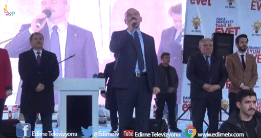 SÜLEYMAN SOYLU EDİRNE’DE