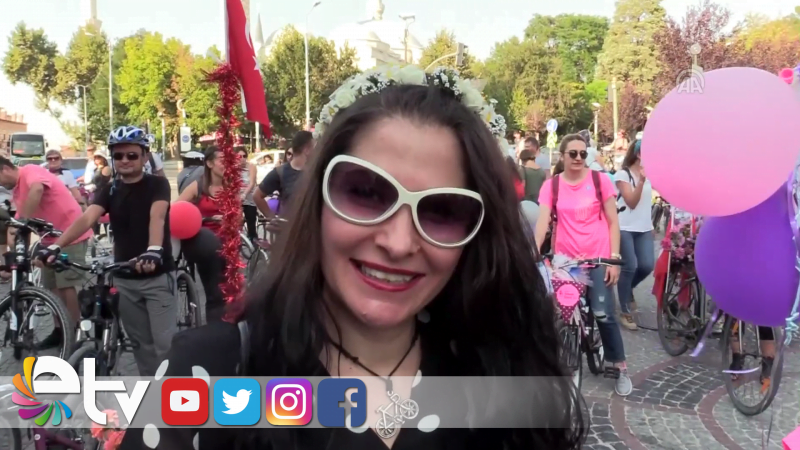 SÜSLÜ KADINLAR BİSİTLET TURU DÜZENLENDİ