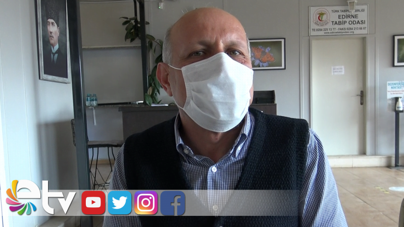 TABİP ODASI BAŞKANI ALTUN: BEN DE AŞI OLACAĞIM