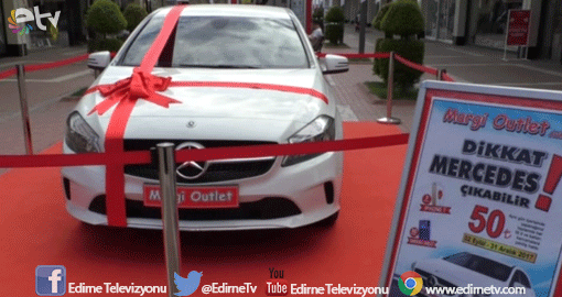 TALİHLİ BİR KİŞİYE LÜKS OTOMOBİL