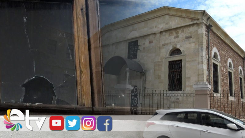 TARİHİ KİLİSE BİNASI KADERİNE TERK EDİLDİ