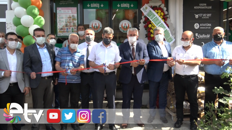 TARIM KREDİ KOOPERATİFLERİ EDİRNE’DE MARKET AÇTI