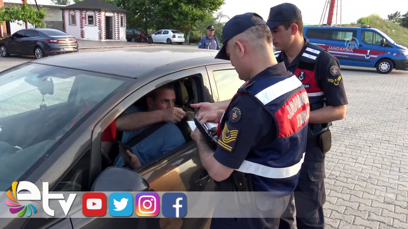 TEKİRDAĞ'DA TRAFİK UYGULAMASI