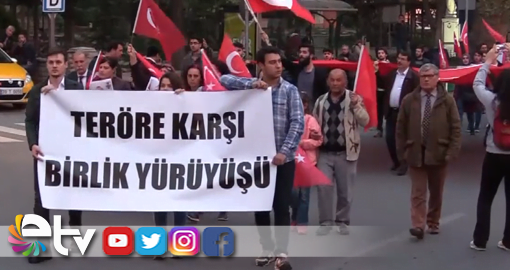 TERÖRE KARŞI BİRLİK YÜRÜYÜŞÜ