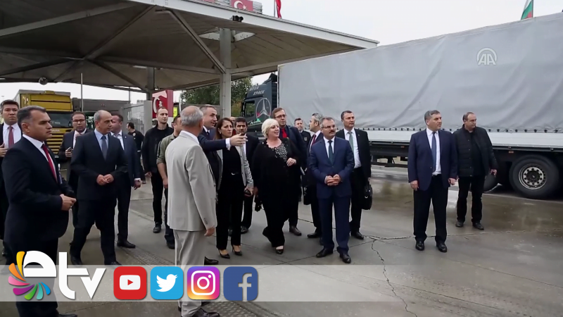 TİCARET BAKAN YARDIMCISI BATUR KAPIKULE'DE