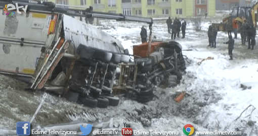 TRAFİK KAZASI 1 ÖLÜ