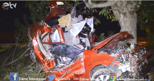 TRAFİK KAZASI: 1 ÖLÜ