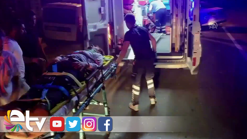 TRAFİK KAZASI: 1 YARALI