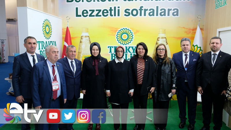 TRAKYA BİRLİK FUARA DAMGASINI VURDU
