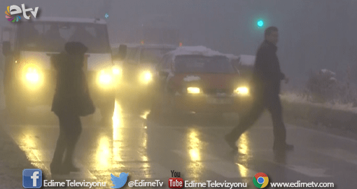 TRAKYA'DA SOĞUK HAVA ETKİLİ OLUYOR