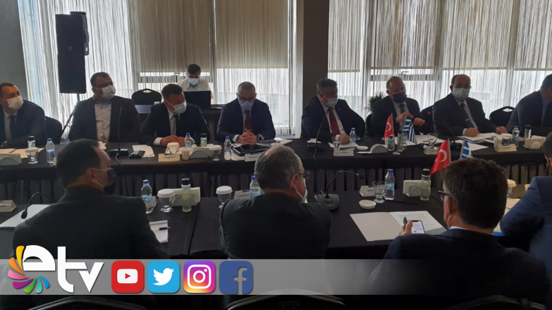 TÜRK VE YUNAN HEYETLER EDİRNE’DE BİR ARAYA GELDİ