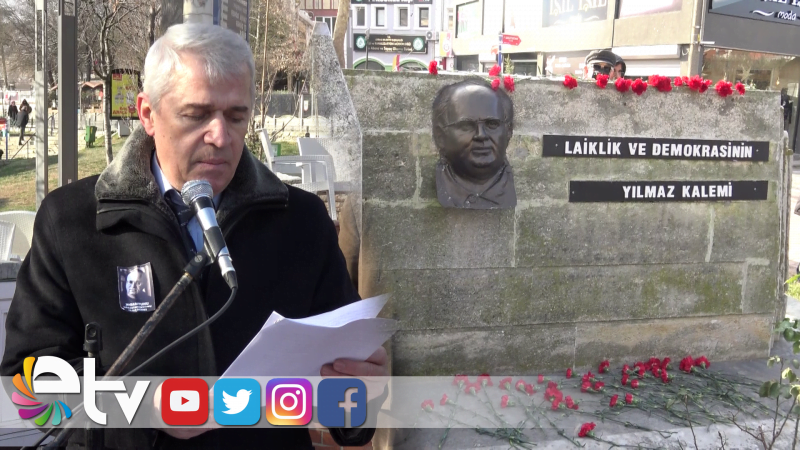 UĞUR MUMCU EDİRNE’DE ANILDI