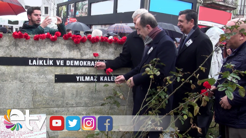 UĞUR MUMCU EDİRNE’DE ANILDI