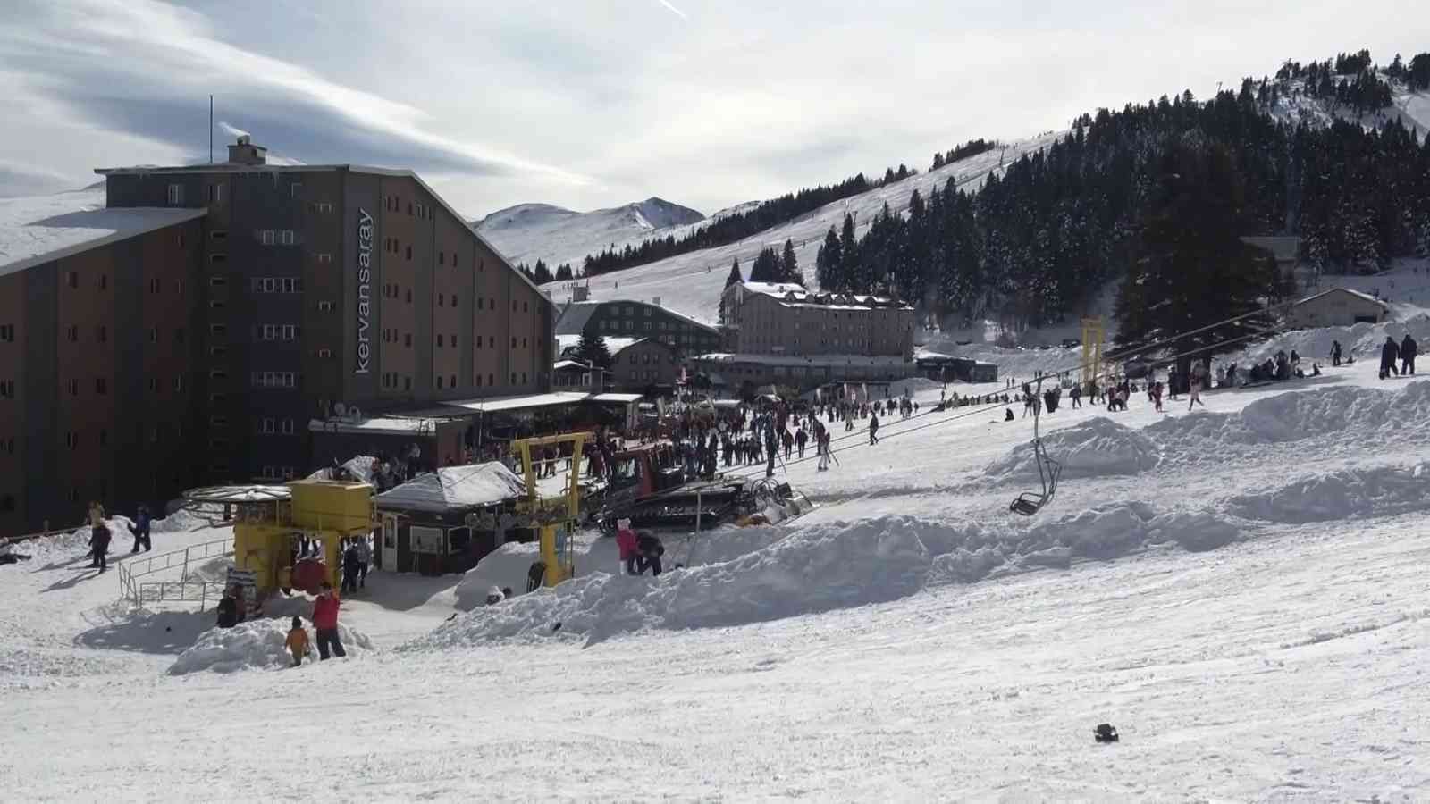 Uludağ’da sezon sonu için geri sayım başladı Uludağ’da tatilciler sezonun sonlarına doğru güneşli havada kayak yapmanın keyfini çıkarttı. Kış turizminin gözde merkezlerinden Uludağ’da sezon ...
