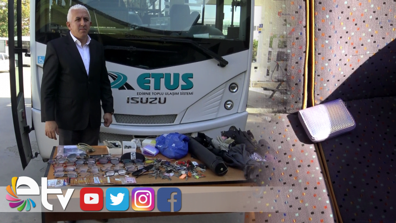 UNUTULAN EŞYALAR SAHİPLERİNİ BEKLİYOR