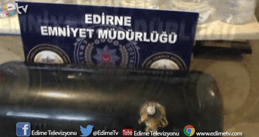 UYUŞTURUCUNUN HAM MADDESİ LPG TANKINDAN ÇIKTI