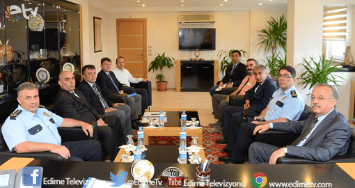 VALİ ÖZDEMİR'DEN EMNİYET MÜDÜRLÜĞÜ'NE ZİYARET