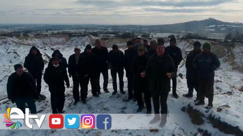 VAYSAL’DA TAŞ OCAĞI TEPKİSİ