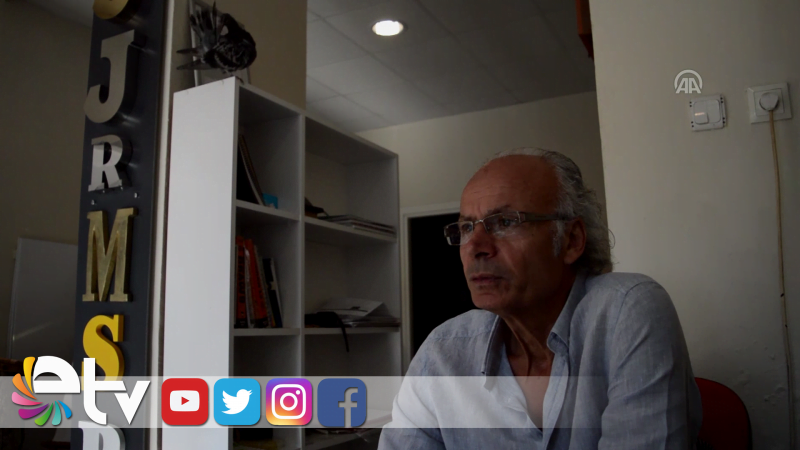 YABANİ GÜVERCİNİN DOSTLUĞU ŞAŞIRTIYOR