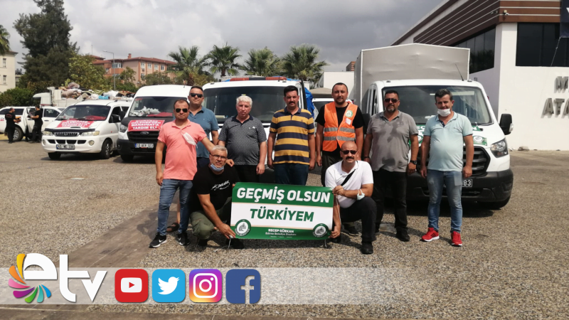 YARDIMLAR MANAVGAT’A ULAŞTI