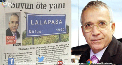 YAVUZ DONAT LALAPAŞA YA HAYRAN KALMIŞ