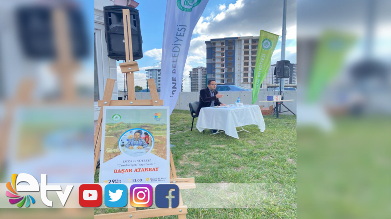 YAZAR BAŞAR ATARBAY’DAN SÖYLEŞİ VE İMZA GÜNÜ