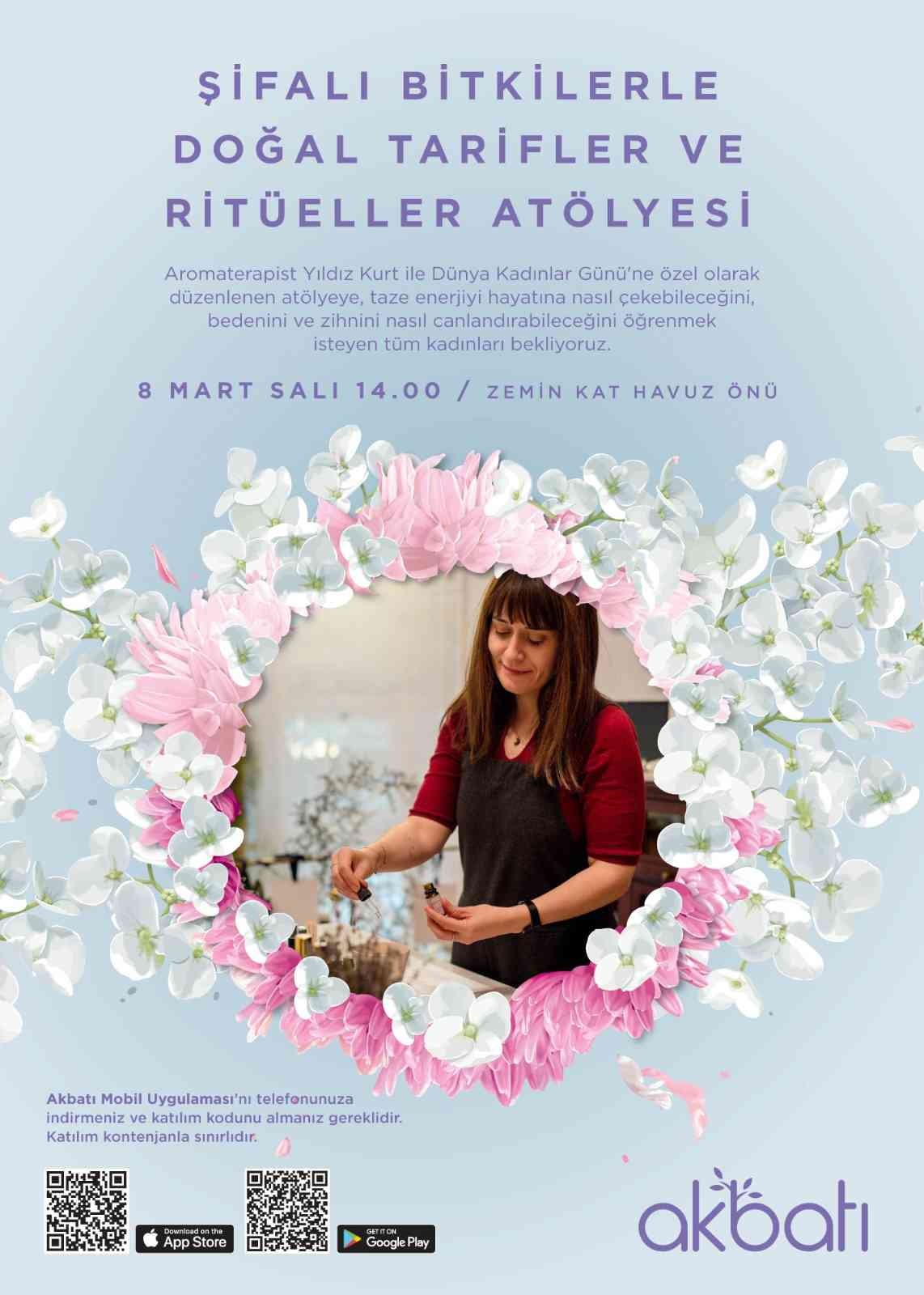 İstanbul’da Akbatı, 8 Mart’a özel etkinlikler etkinlikler düzenlediğini duyurdu. 8 Mart Dünya Kadınlar Günü yaklaşıyor. Kadınlar Günü’ne özel ...