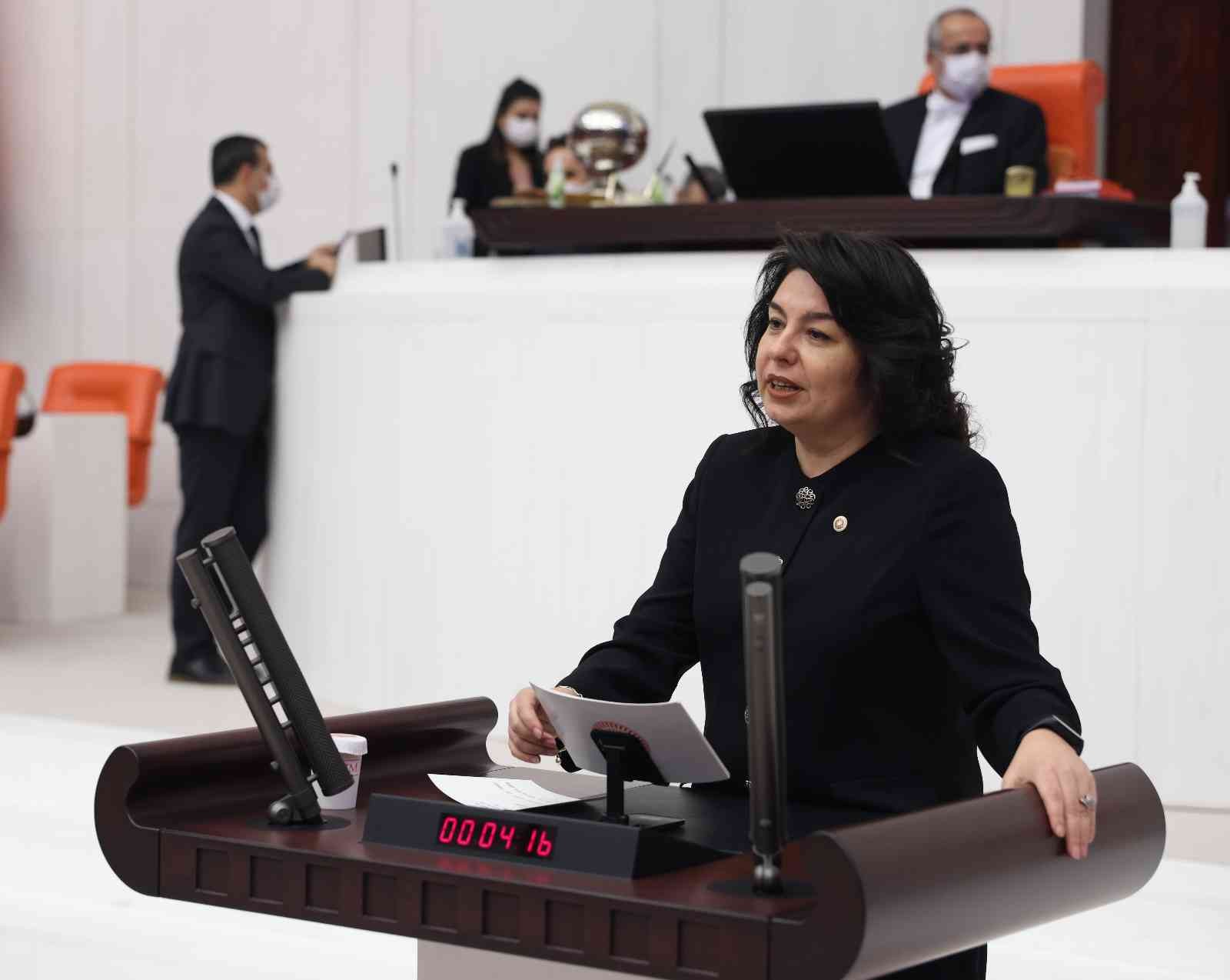 AK Parti Çanakkale Milletvekili Jülide İskenderoğlu, TBMM Genel Kurulunda 18 Mart Şehitleri Anma Günü ve Çanakkale Deniz Zaferinin 107 yıl dönümü ...