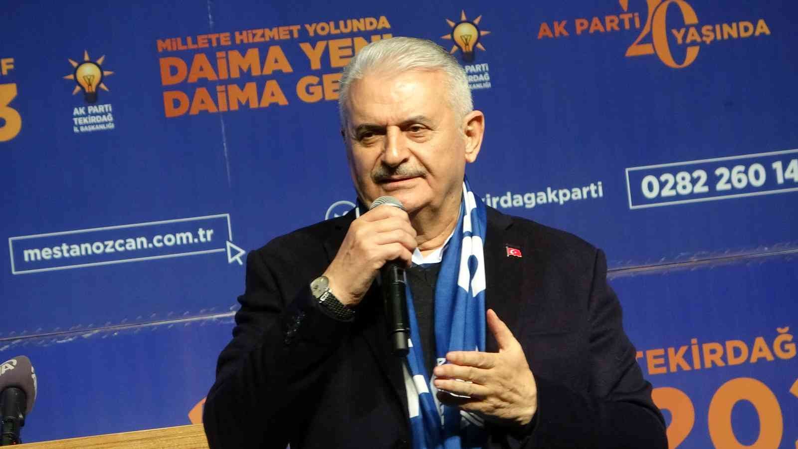 AK Parti Tekirdağ İl Başkanlığı’nca Çorlu Halk Eğitimi Merkezi 15 Temmuz Konferans Salonu’nda düzenlenen genişletilmiş il danışma kurulu ...