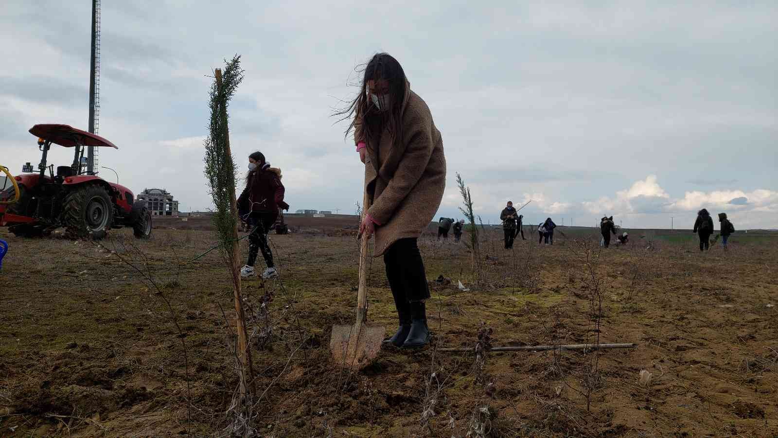 Bu fidanlar pandeminin baş kahramanları için boy gösterecek Korona virüs pandemisinde hayatını kaybeden sağlık çalışanları için Tekirdağ’ın Süleymanpaşa ilçesinde fidan dikim etkinliği gerçekleştirildi ...