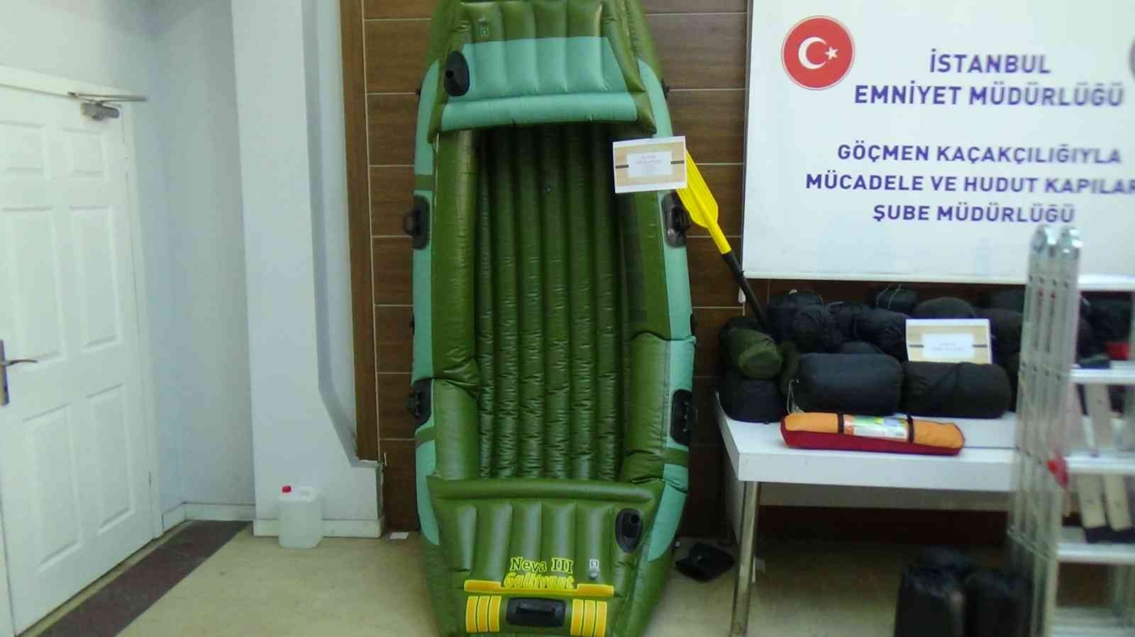 İstanbul polisi son on günde Fatih, Zeytinburnu, Esenler ve Silivri ilçelerinde göçmen kaçakçılığında yönelik 5 farklı operasyon düzenlendi ...