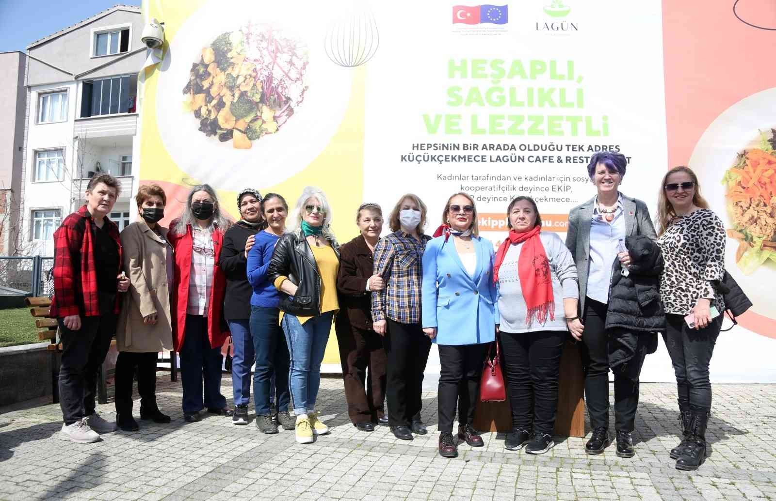 Küçükçekmece’de, hibe desteğiyle açılan kafede Türk vatandaşı ve mülteci kadınlardan oluşan 31 kadın iş sahibi oldu. Kafenin farklı alanlarında ...