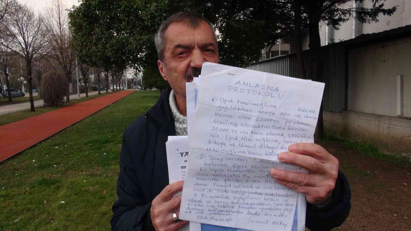 Mahkemede kazandığı tazminatı 10 yıldır alamadı Kocaeli’nin Karamürsel ilçesinde yaşayan Ufuk Haşimoğlu, 10 yıl önce temelden satın aldığı, ancak tamamlandığında anlaştığı metrekarede olmayan ...