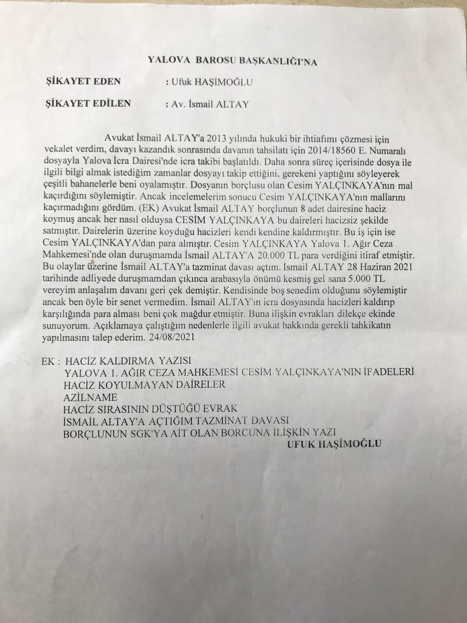 Mahkemede kazandığı tazminatı 10 yıldır alamadı Kocaeli’nin Karamürsel ilçesinde yaşayan Ufuk Haşimoğlu, 10 yıl önce temelden satın aldığı, ancak tamamlandığında anlaştığı metrekarede olmayan ...