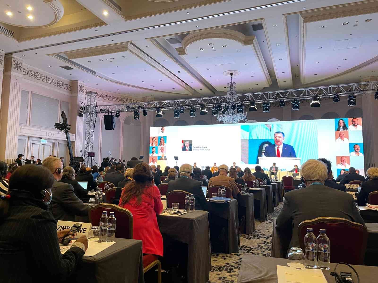 Sağlık Bakanı Fahrettin Koca, “Pasaportuna göre göçmenlere politika belirlemek bu yüzyılın tedbir kisvesine bürünmüş ırkçılığıdır” Dünya Sağlık Örgütü(DSÖ) Avrupa Bölgesi Göç ve Sağlık Yüksek Düzeyli Toplantısı İstanbul’da gerçekleşti. Toplantıda konuşan Sağlık Bakanı ...