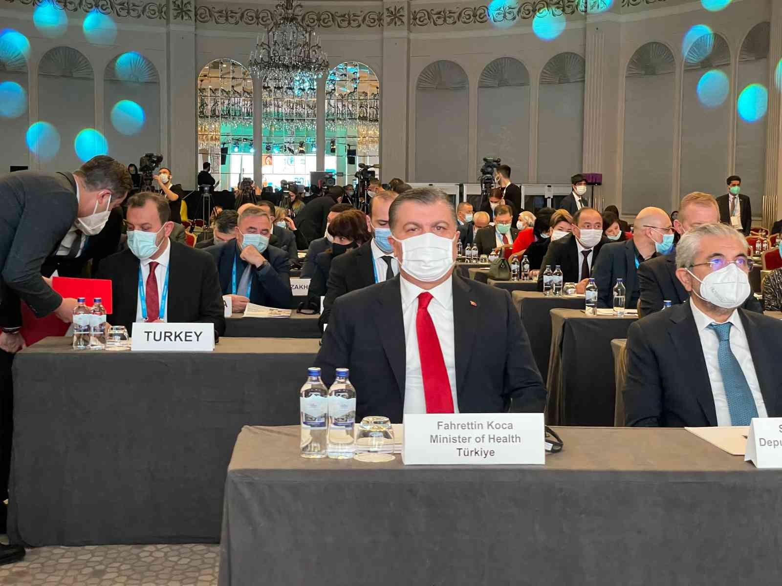 Sağlık Bakanı Fahrettin Koca, “Pasaportuna göre göçmenlere politika belirlemek bu yüzyılın tedbir kisvesine bürünmüş ırkçılığıdır” Dünya Sağlık Örgütü(DSÖ) Avrupa Bölgesi Göç ve Sağlık Yüksek Düzeyli Toplantısı İstanbul’da gerçekleşti. Toplantıda konuşan Sağlık Bakanı ...